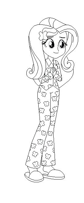 274x656 Mlp Eg Coloring Pages Coloring Page