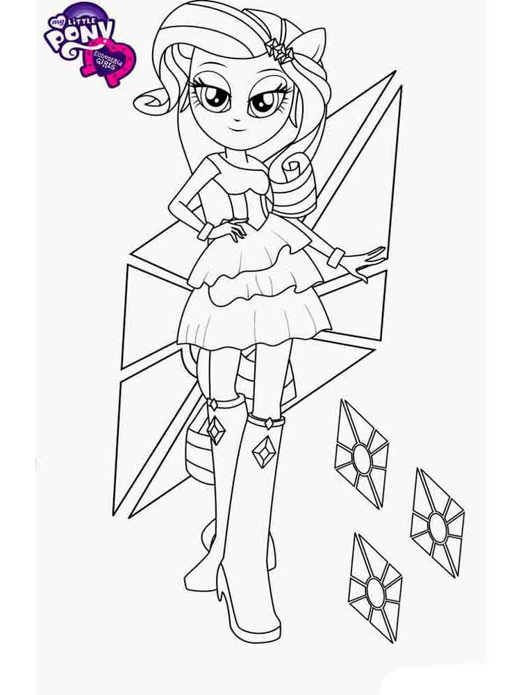 750x1000 Equestria Girls Coloring Pages Download And Print Equestria Girls