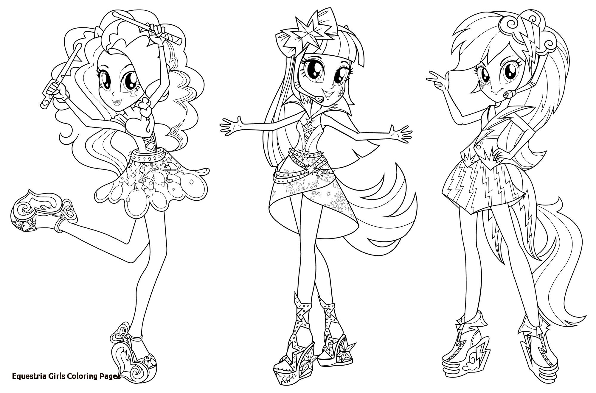 2000x1320 My Equestria Girl Rainbow Rocks Coloring Page My Little Pony