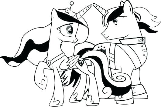 530x353 My Little Pony Princess Coloring Pages My Little Pony Princess