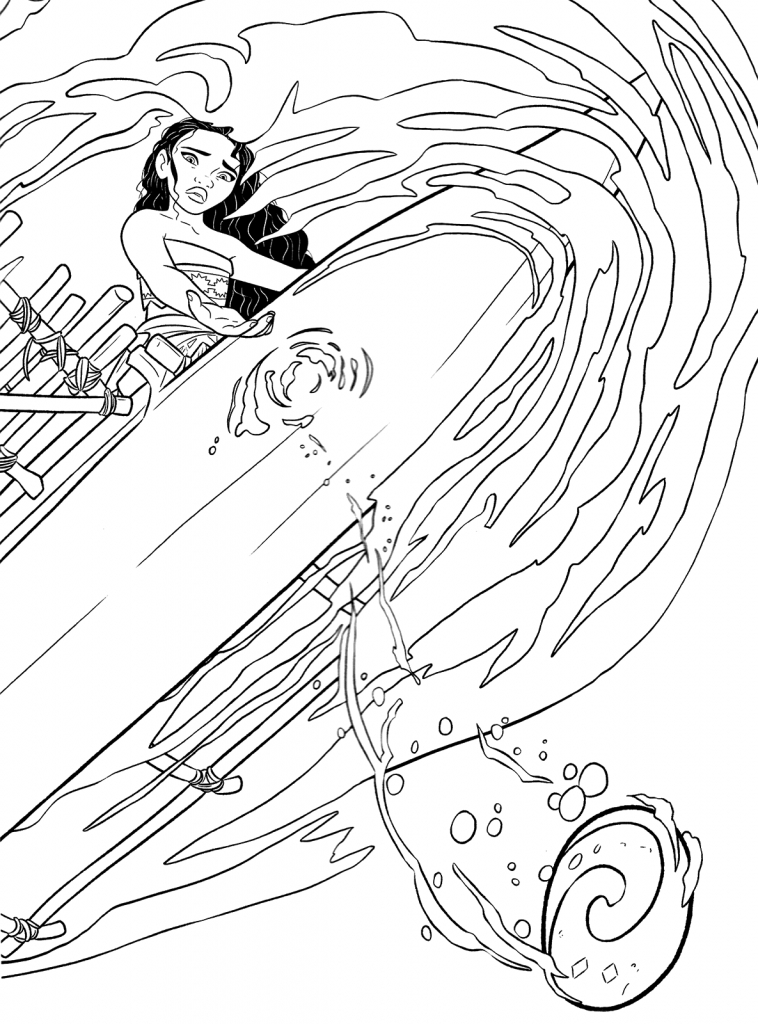 758x1024 Free Moana Coloring Pages Printable Free Coloring Pages