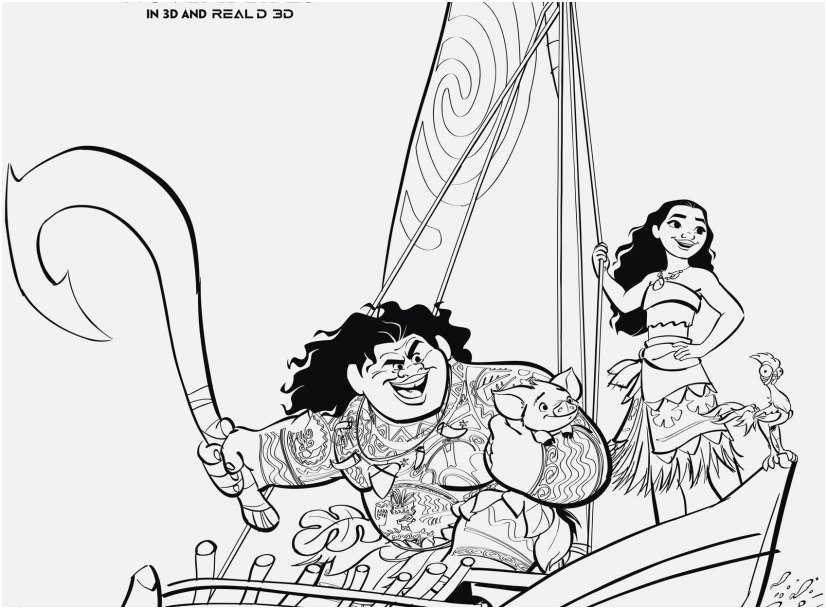 827x609 Moana Coloring Pages Printable Pics Free Printable Moana Coloring