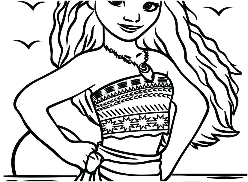 827x609 Moana Coloring Pages Pdf Coloring Pages Plus Coloring Pages