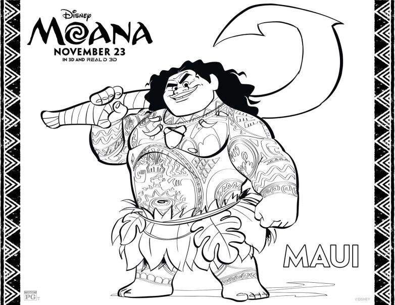 782x604 Free Printable Moana Coloring Sheets Moana, Free Printable