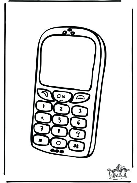 449x600 Phone Coloring Page Phone Coloring Pages Phone Coloring Page