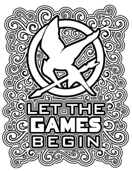 270x350 The Hunger Games Coloring Pages Book
