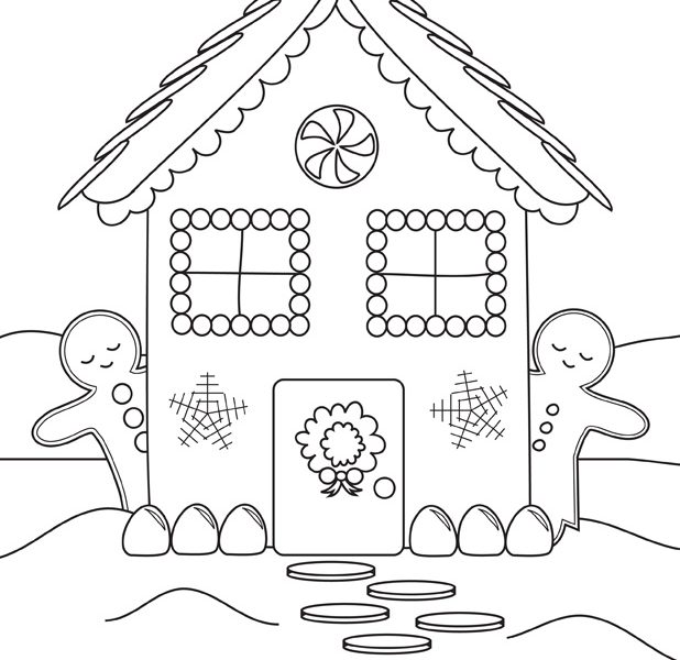 618x600 Holiday Coloring Pages For Kids Coloring Page