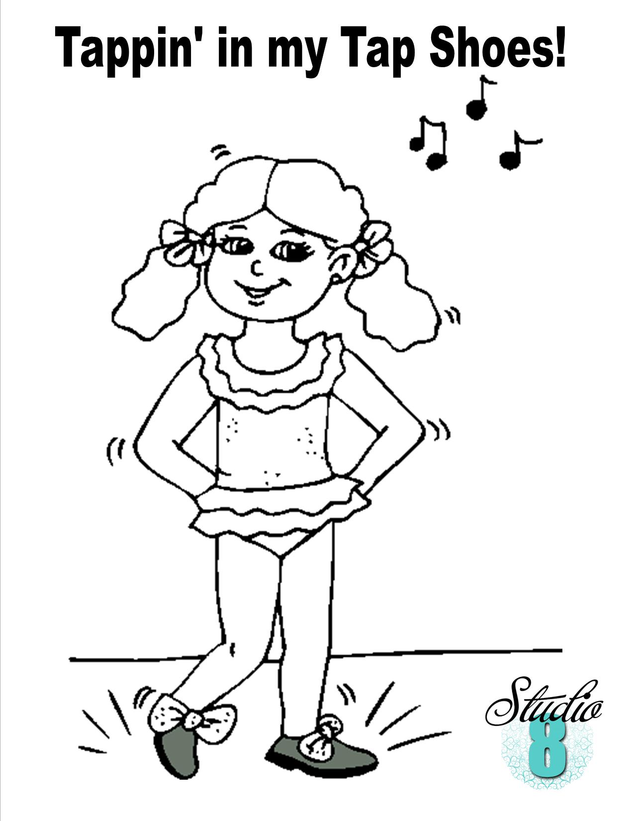 1275x1650 Dancing Coloring Page Many Interesting Cliparts