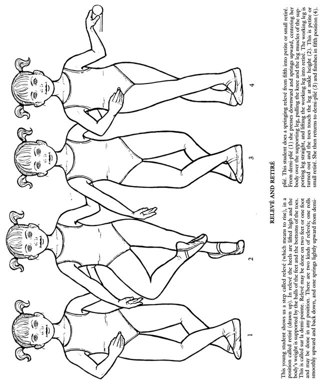 640x760 Welcome To Dover Publications Ballet Class Coloring Book