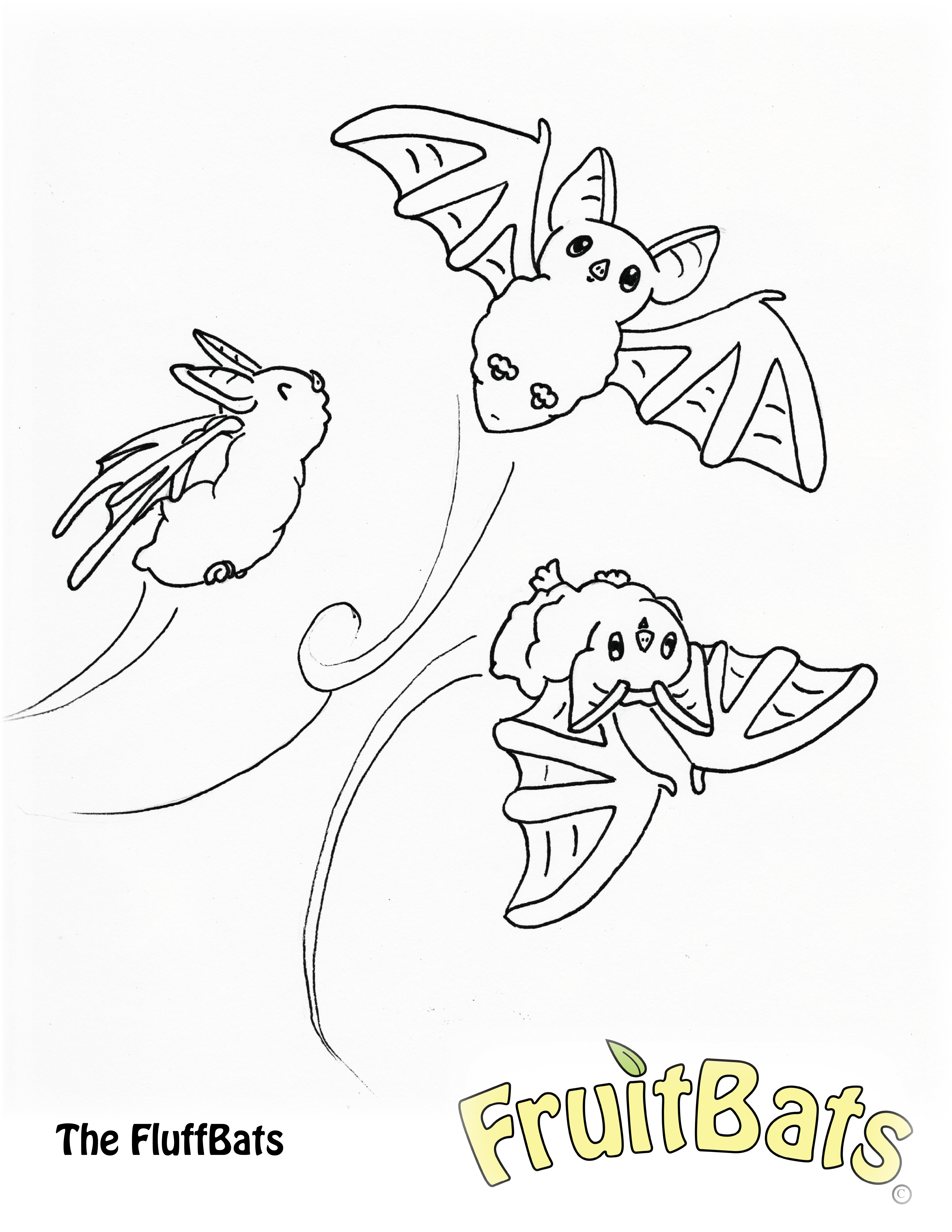 5100x6600 Coloring Pages Fruitbats Company