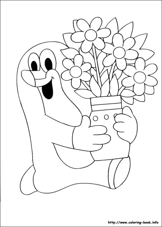 567x794 The Mole Coloring Pages On Coloring