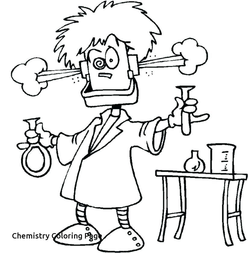 823x839 Chemistry Coloring Sheets Mole Coloring Page Chemistry Coloring