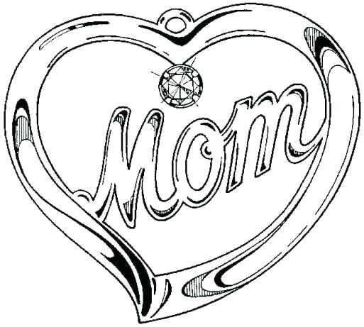 513x461 Happy Mothers Day Coloring Sheets Printable Pages Mother Color Da