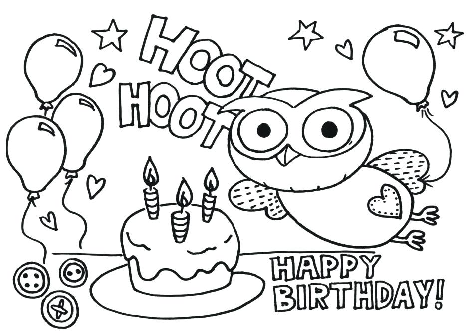 940x668 Happy Birthday Mommy Coloring Pages Happy Birthday Coloring Pages