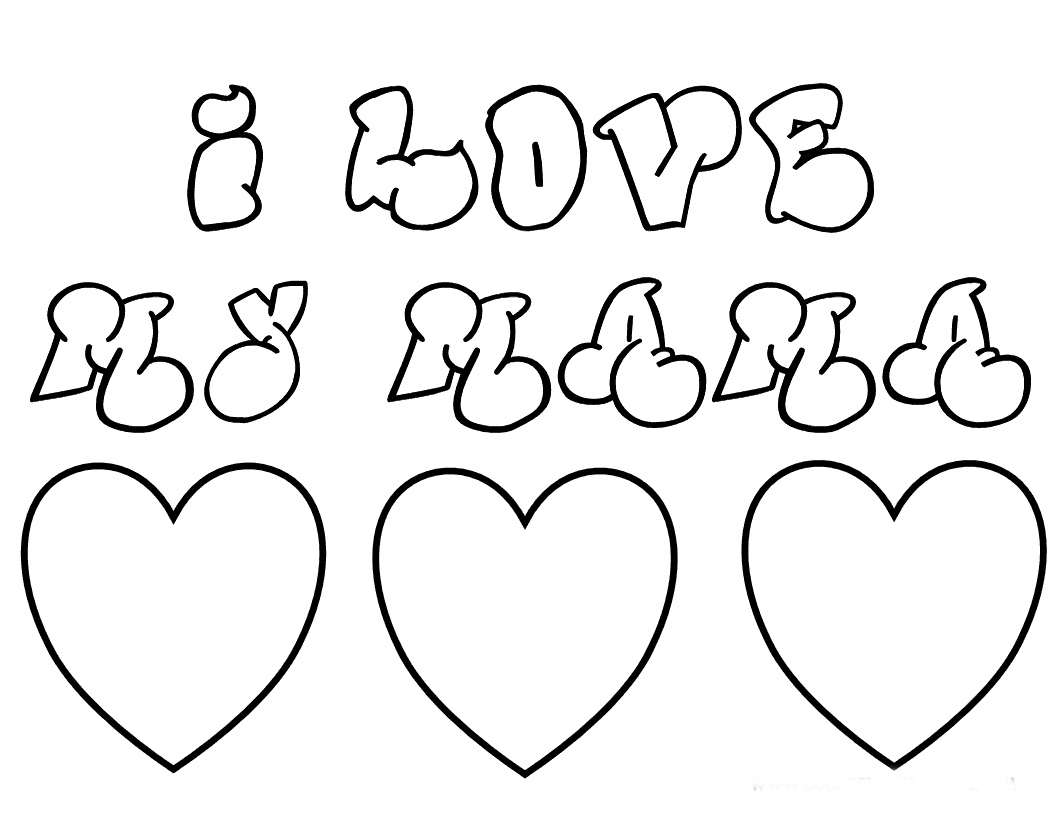 1056x816 Imagination I Love My Mom Coloring Pages You With Wallpaper