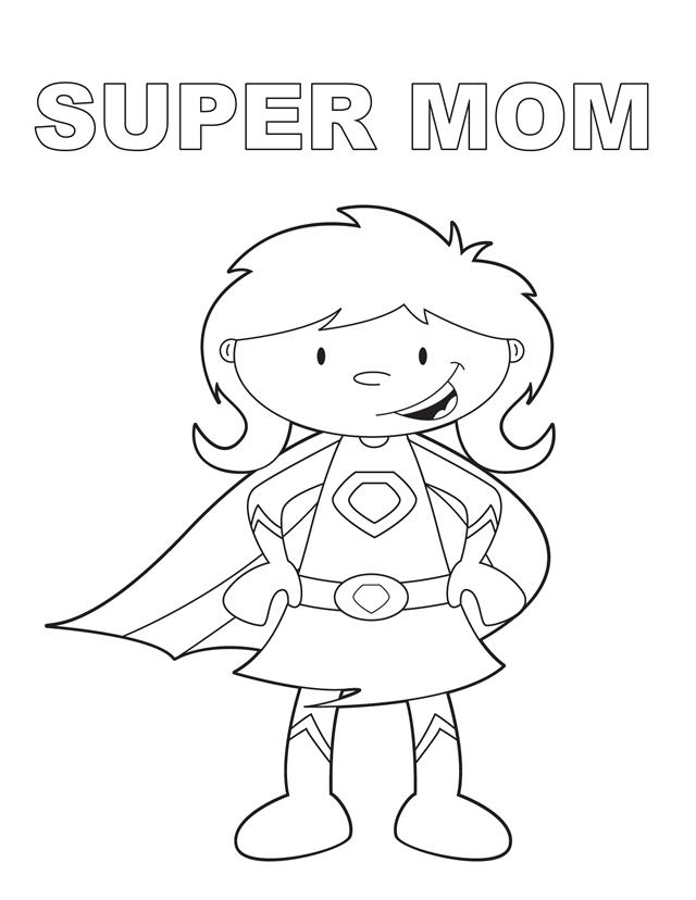 640x828 Mom Coloring Pictures Mom Coloring Pages To Print Printable