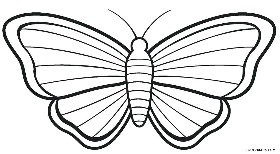 950x522 Free Printable Butterfly Coloring Pages For Adults Images To Color