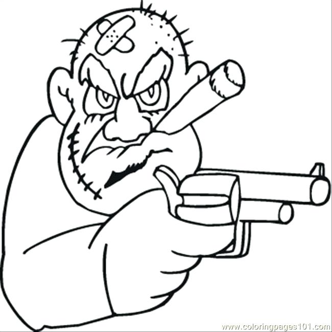 650x650 Money Coloring Page Old Mafioso Is Looking For Money Coloring Page
