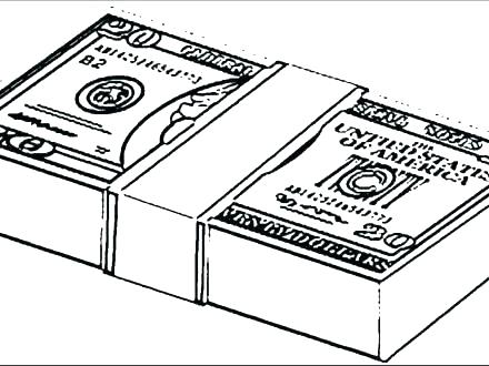 440x330 Money Coloring Sheets