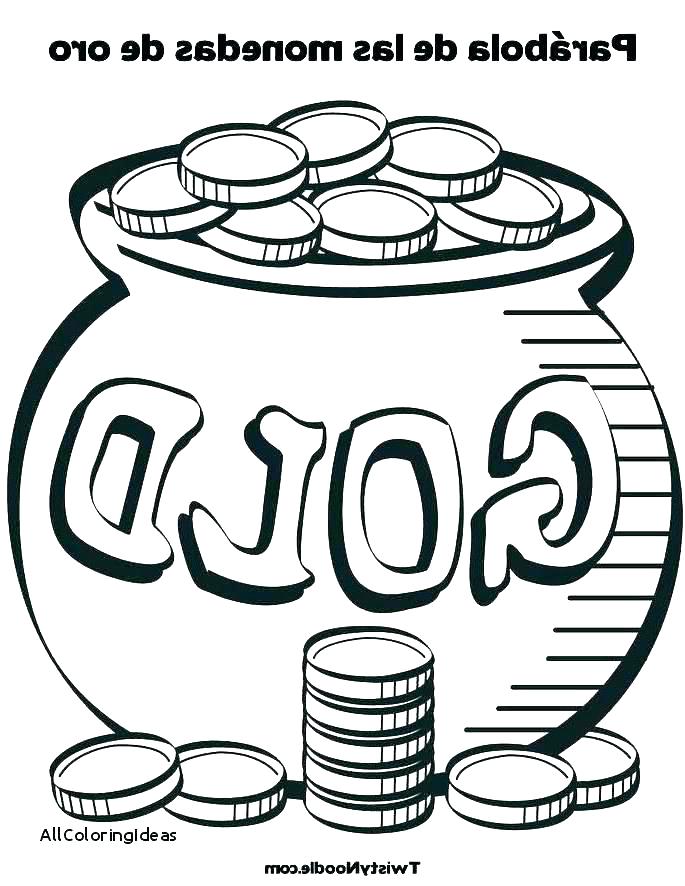 685x886 Money Coloring Page Money Coloring Pages For Kindergarten Page
