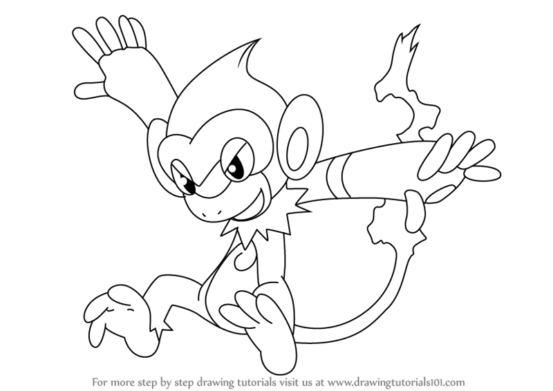 800x566 Infernape Coloring Pages