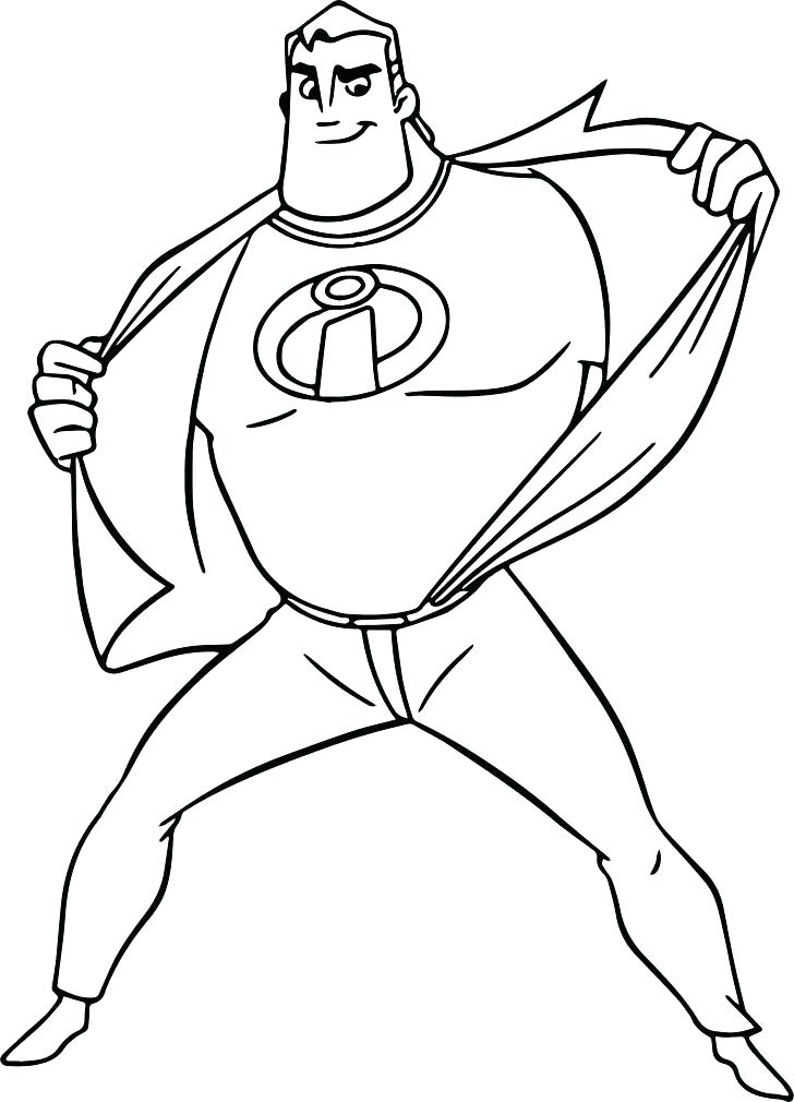 728x1010 Incredibles Coloring Pages Coloring Pages Medium Size