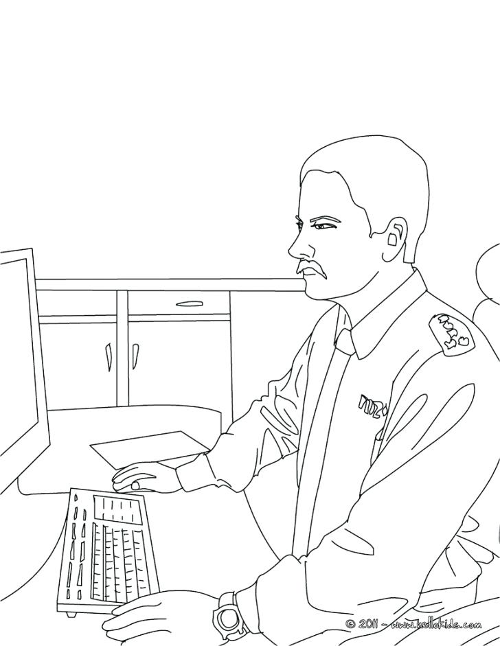 728x941 Police Officer Coloring Pages Police Officer Coloring Pages