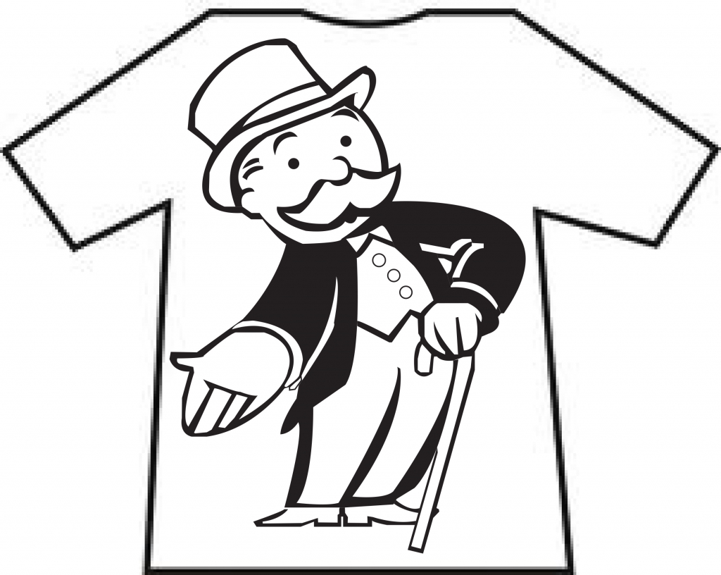 1024x816 Monopoly Coloring Pages Gingerbread Man Page Best Umcubed Monopoly
