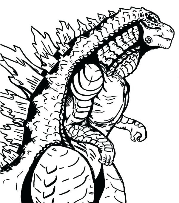 600x681 Monster Coloring Pages To Print Cute Monster Coloring Pages