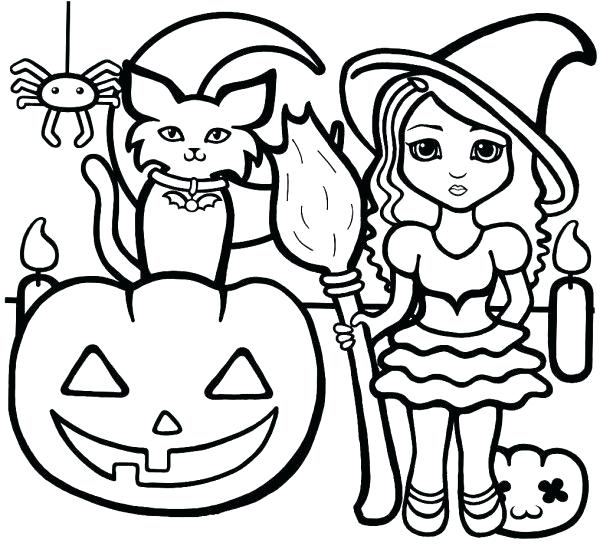 600x559 Monster High Halloween Coloring Pages Halloween Monsters Coloring