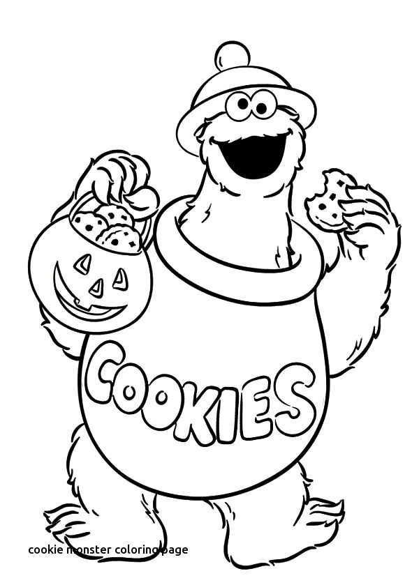 600x839 Cookie Monster Face Coloring Pages Best Of Best Sesame