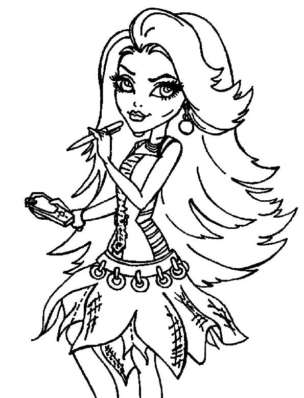 595x779 Kids N Coloring Pages Of Monster High