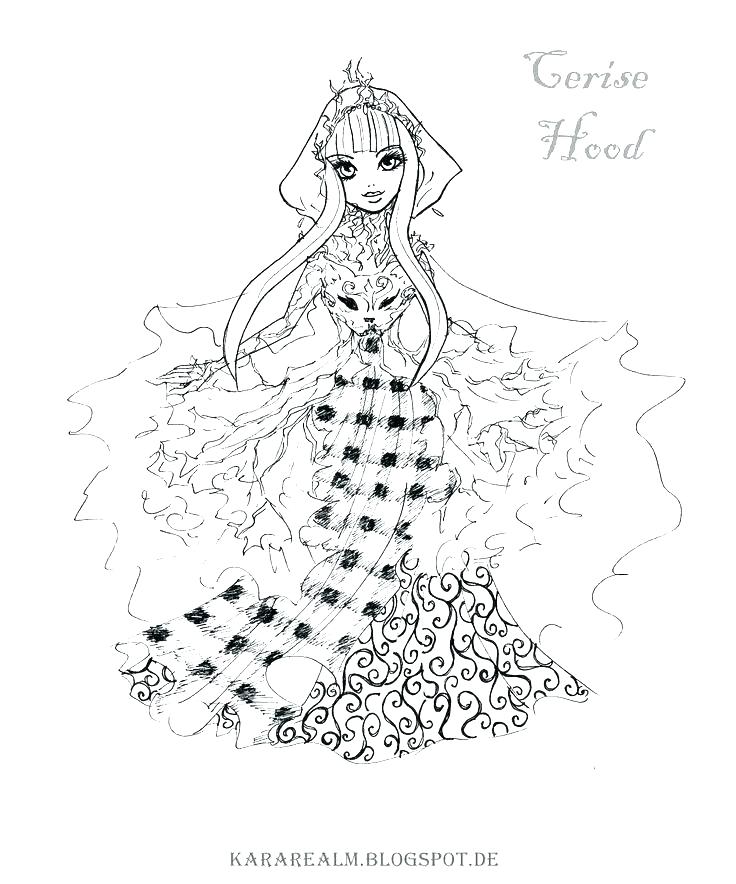 736x884 Monster High Coloring Pages Baby Abbey Bominable Printable
