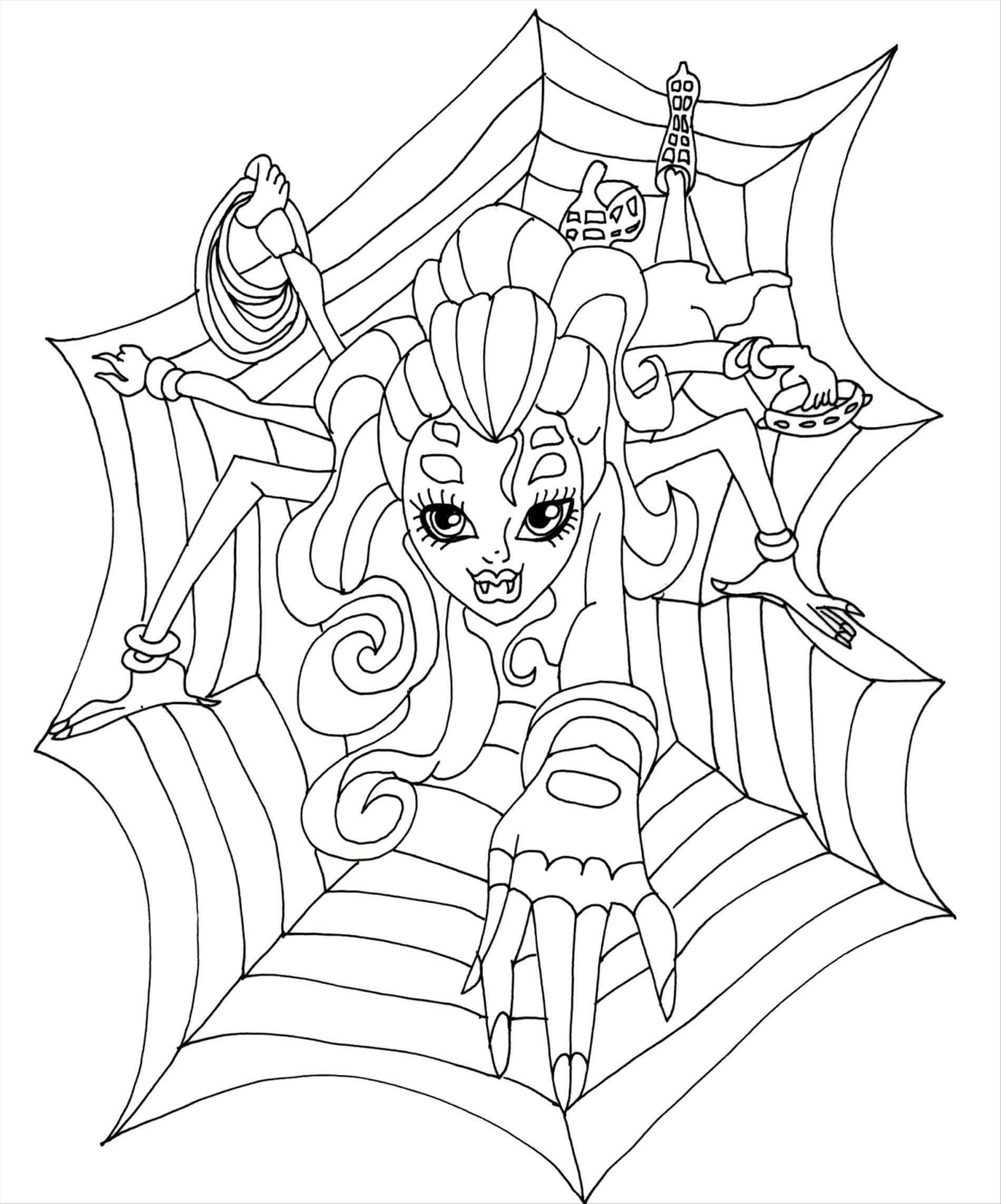 1900x2285 Unbelievable Coloring Pages For Kids Monster High Wydowna Catty