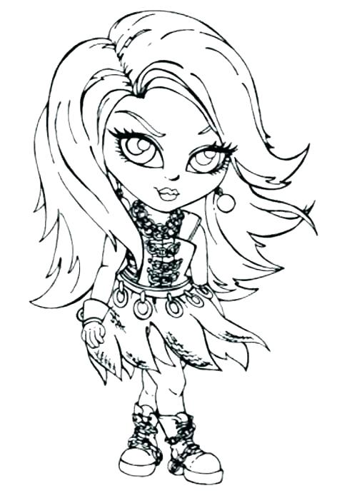 Monster High Coloring Pages Frankie Stein at GetDrawings | Free download