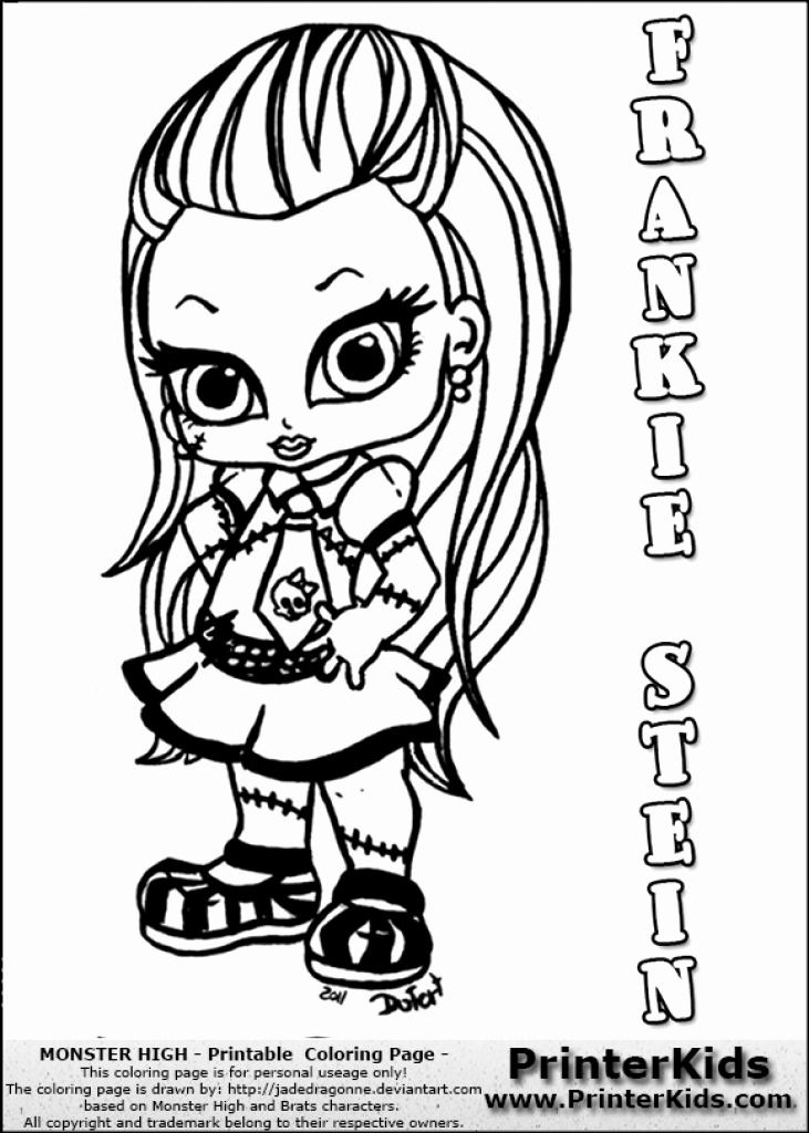 731x1024 Monster High Coloring Pages Printerkids Bltidm Monster High