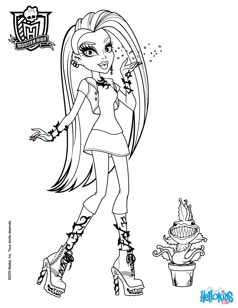 821x1063 Coloring Pets From Monster High Pages Free Perseus P On Coloring