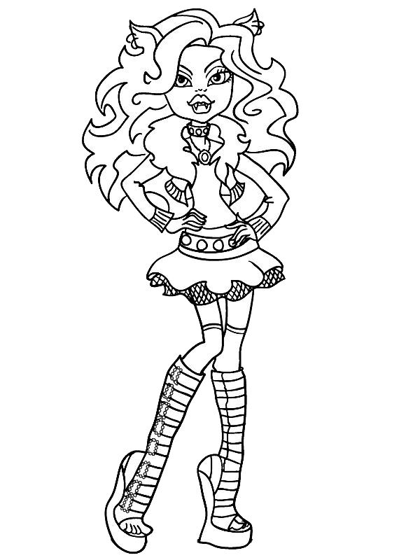 600x800 Kids N Coloring Pages Of Monster High