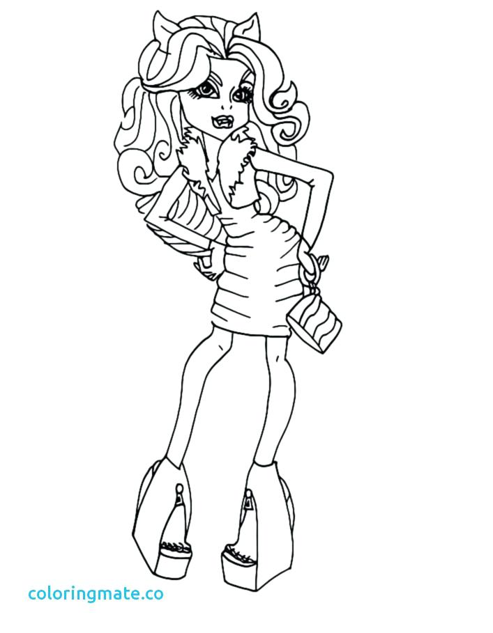 707x909 Monster High Clawdeen Coloring Pages Monster High Coloring Pages