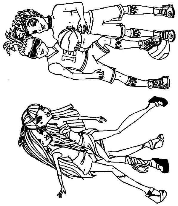 596x691 Kids N Coloring Pages Of Monster High