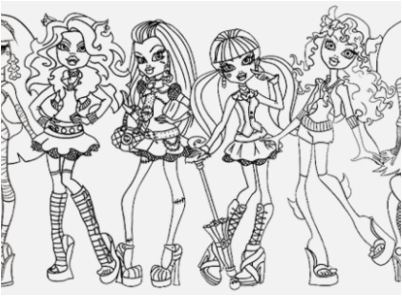 827x609 The Suitable Design Monster High Coloring Expensive