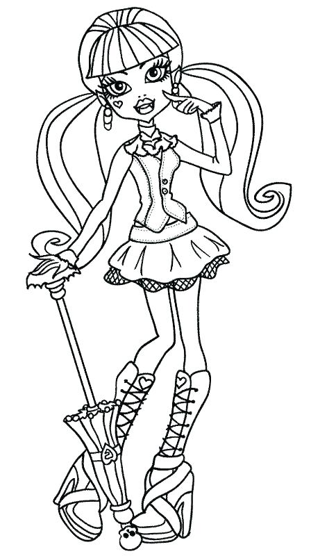 448x800 Monster High Draculaura Coloring Pages S S S Monster High Baby