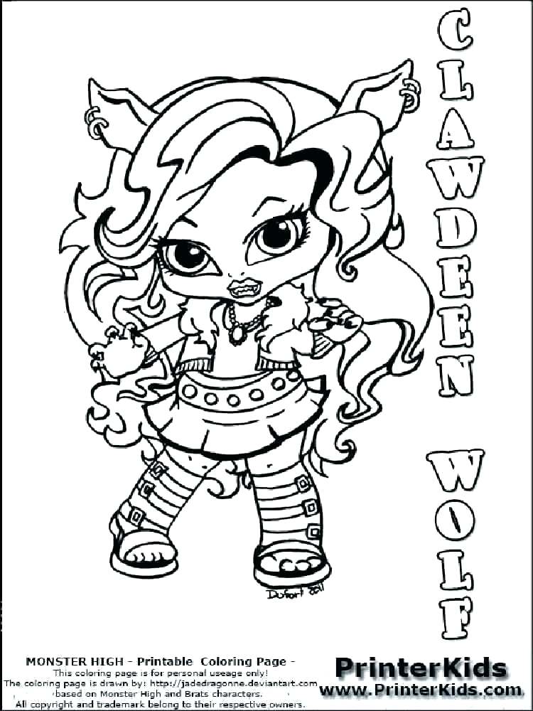 750x1000 Monster High Coloring Book With Monster High Logo Coloring Pages