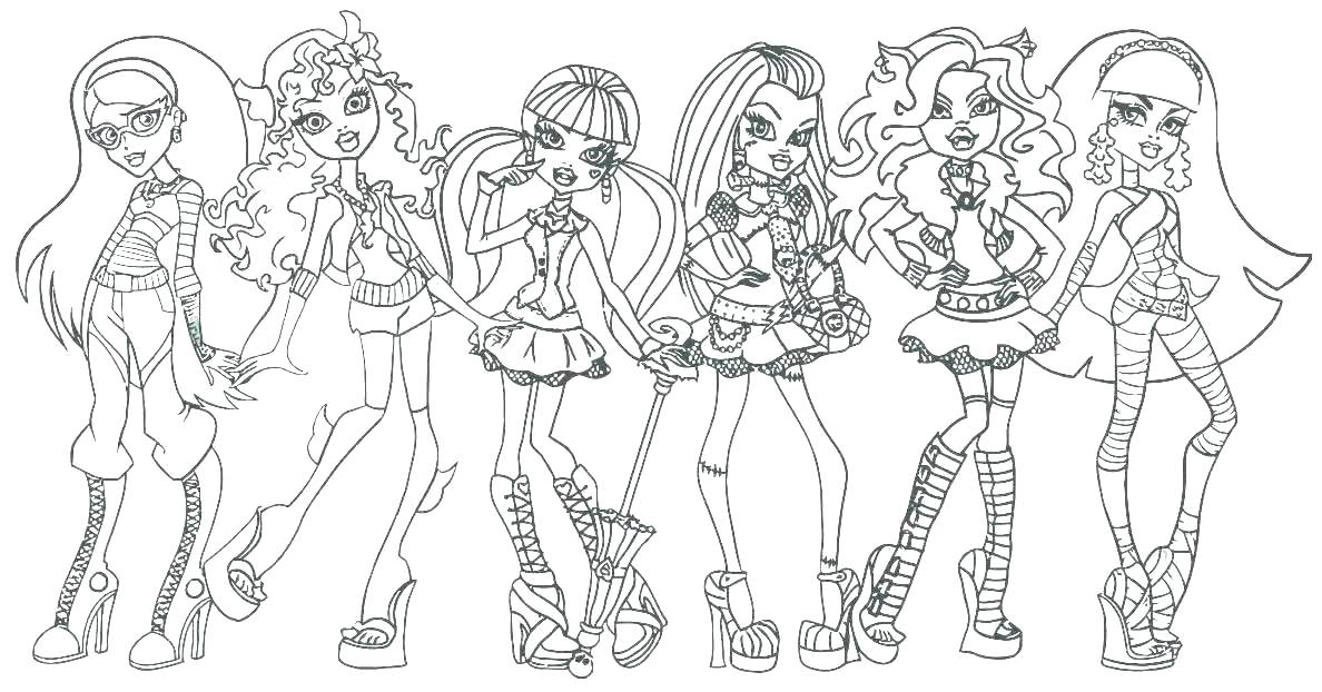 1188x622 Monster High Logo Coloring Pages Monster High Coloring Pages Games