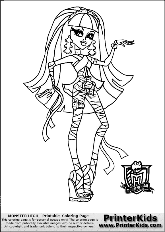 580x812 Monster High Printable Logo View Png Coloring Pages For Kid