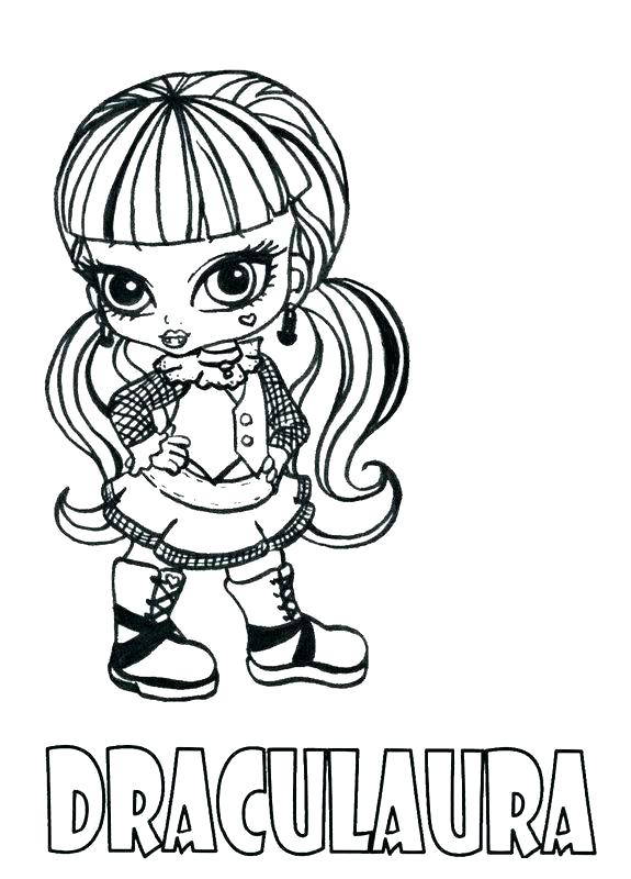 575x800 Coloring Pages For Monster High Monster High Coloring Book Free