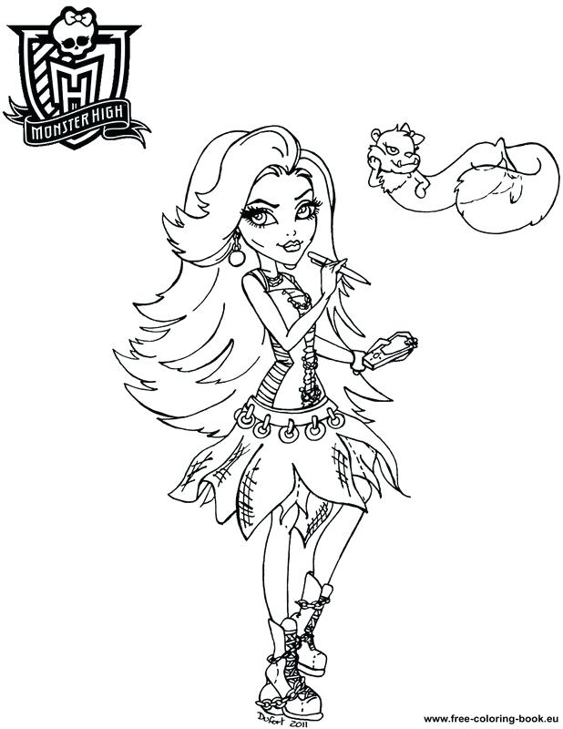 618x800 Monster High Free Coloring Pages Mermaid Coloring Pages Coloring