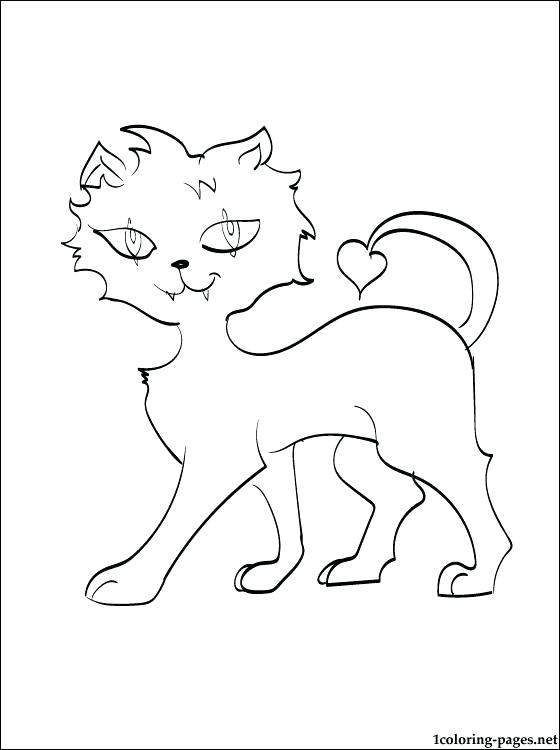 560x750 Monster High Pets Coloring Pages Coloriage Clawdeen Wolf