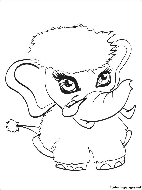 560x750 Monster High Pets Colouring Pages Shiver Pet Of Abbey Coloring