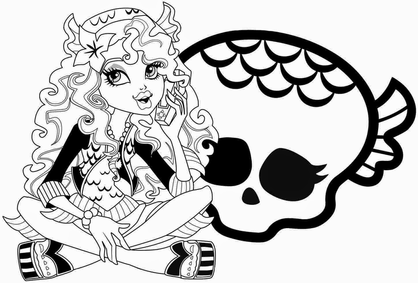 1450x982 Monster High Coloring Pages Pdf